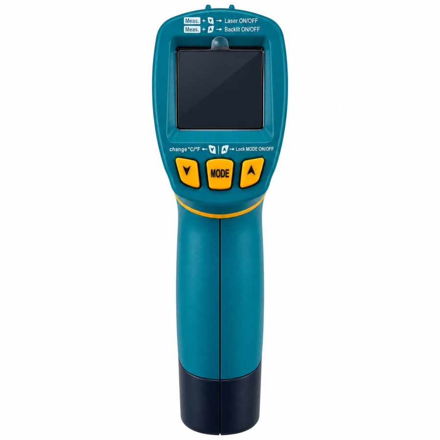 Termometro Industriale a Infrarossi Laser Digitale. KPS-TM800