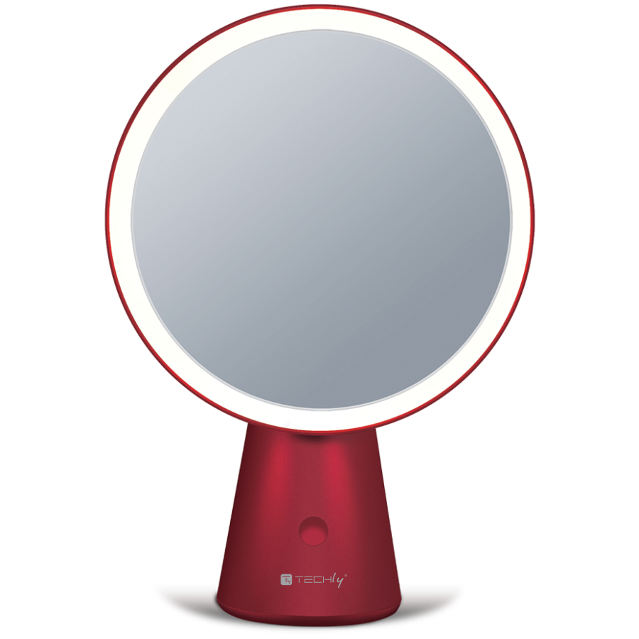 Specchio Retroilluminato 60 LED Dimmerabile Batteria Ricaricabile Alimentazione USB-C™