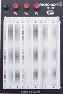 PB-103E Basetta di prova 2250Tie Point 4 Bind 9X6.9X1.4 24 IC Cap