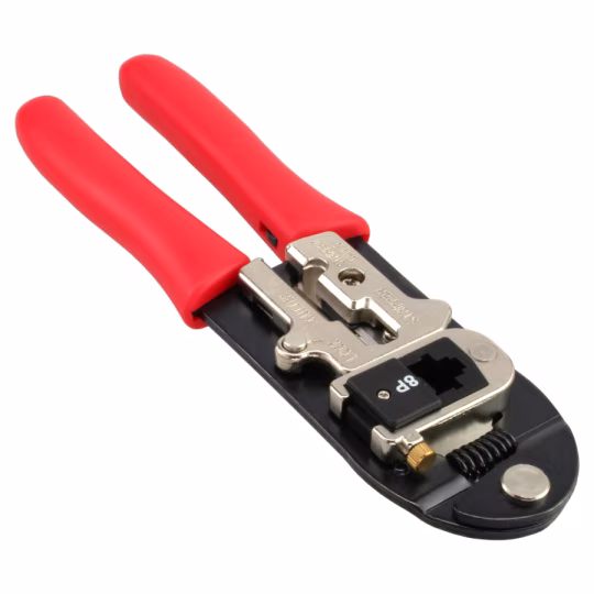 InLine&reg; Pinza a crimpare, professionale, per spine RJ45, moduli intercambiabili