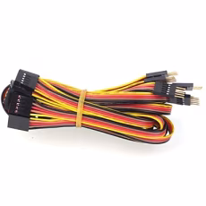 DuPont 5-Pin Male to Female Extension Cable for Arduino (50cm / 10PCS)