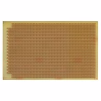 Vetronite plate 100x160 mm Copper-plated on 1 SIDE with Perforated Islands Pitch 2.54 mm