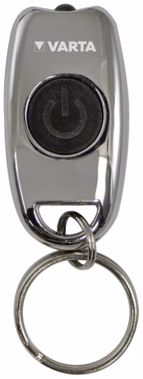 Torcia Portachiavi LED Tascabile a Batteria Metal Key Chain Light